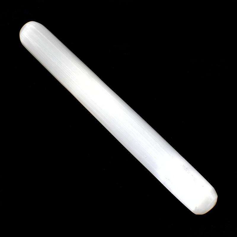 gemsmore:Hand Carved Selenite Healing Massage Wand