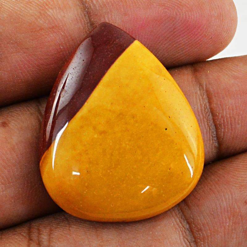 gemsmore:Mookaite Gemstone - Natural Pear Shape