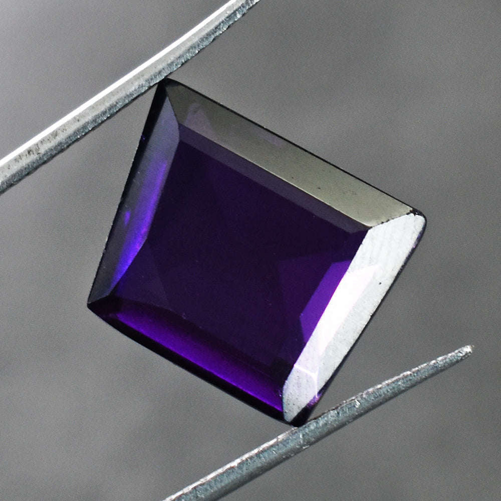 gemsmore:Natural 14 Carats  Genuine Amethyst Gemstone