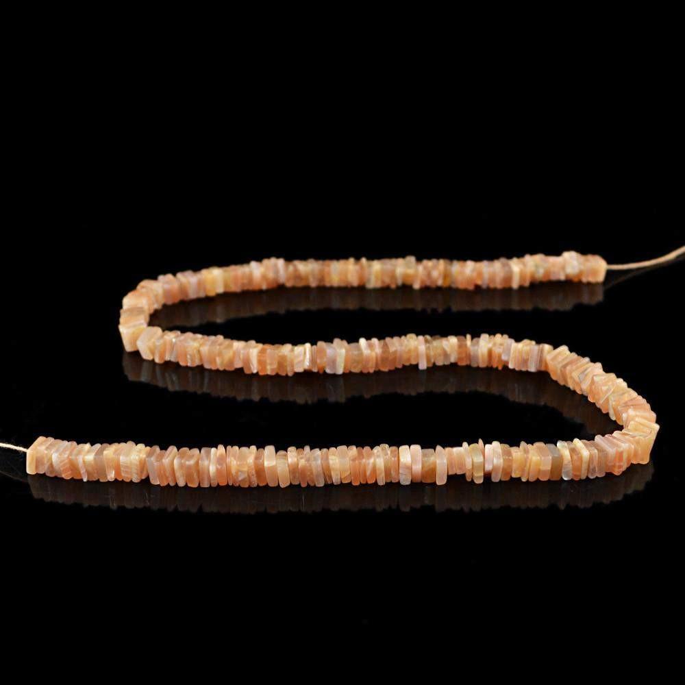 gemsmore:Natural Agate Genuine Untreated Beads Strand