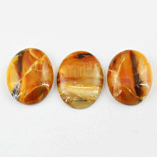 gemsmore:Natural Agate Oval Shape Loose Gemstone Lot