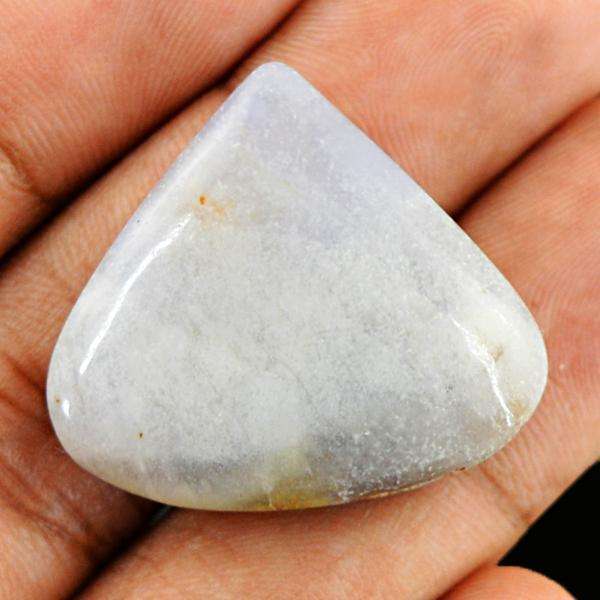 gemsmore:Natural Agate Pear Shape Untreated Loose Gemstone