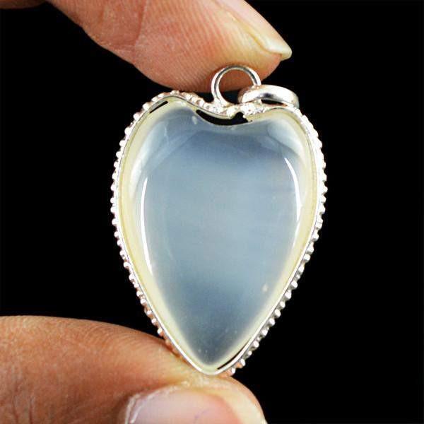 gemsmore:Natural Agate Reiki Crystal Pendant