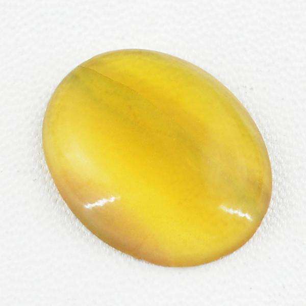 gemsmore:Natural Amazimg Fluorite Oval Shape Untreated Loose Gemstone
