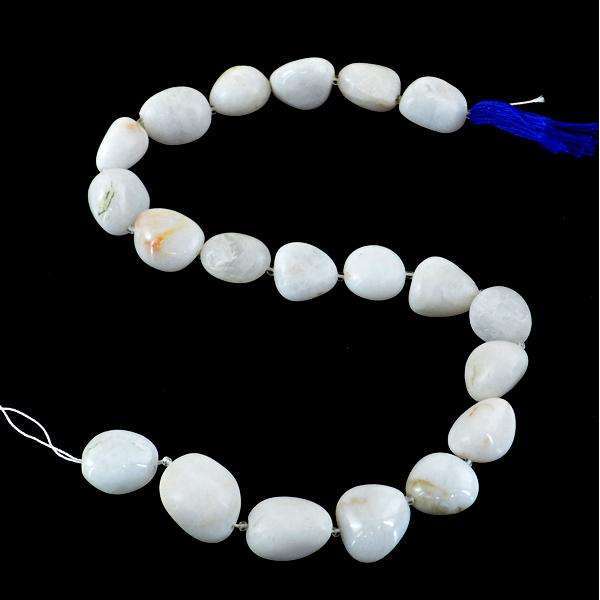 gemsmore:Natural Amazing Agate Drilled Beads Strand