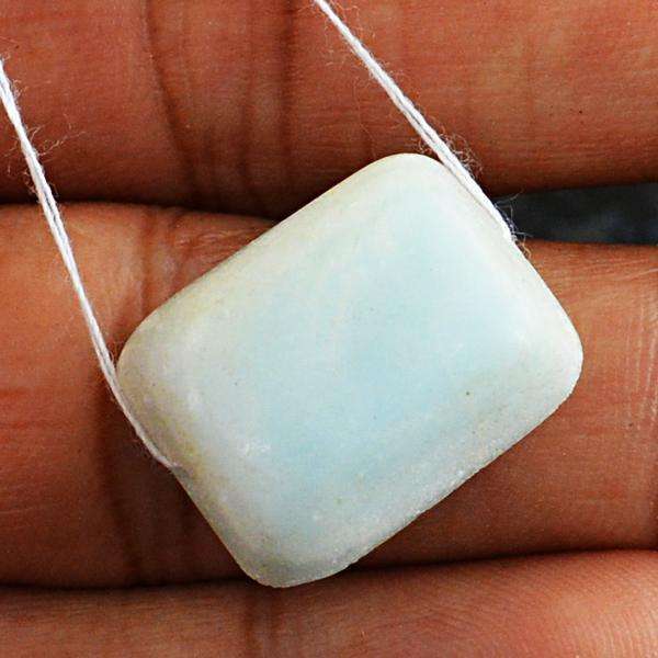 gemsmore:Natural Amazing Agate Untreated Drilled Loose Gemstone