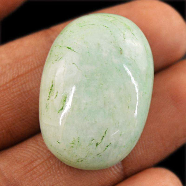 gemsmore:Natural Amazing Amazonite Oval Shape Gemstone