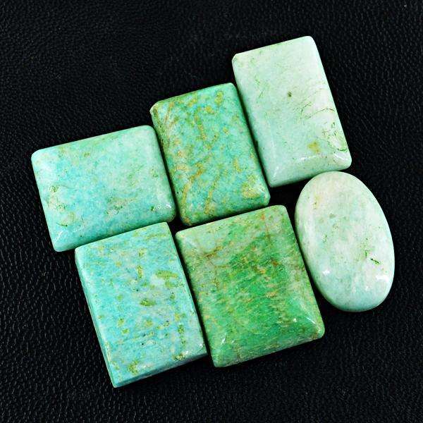 gemsmore:Natural Amazing Amazonite Untreated Loose Gemstone Lot