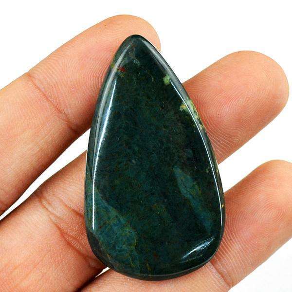 gemsmore:Natural Amazing Bloodstone Pear Shape Untreated Loose Gemstone