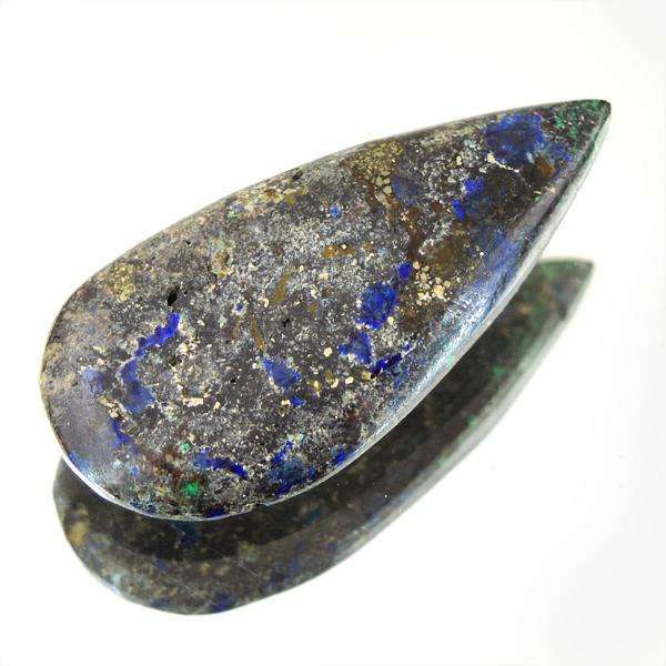 gemsmore:Natural Amazing Blue Lapis Lazuli Pear Shape Loose Gemstone