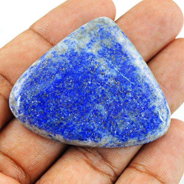 gemsmore:Natural Amazing Blue Lapis Lazuli Untreated Loose Gemstone
