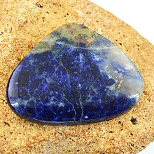 gemsmore:Natural Amazing Blue Sodalite Untreated Loose Gemstone