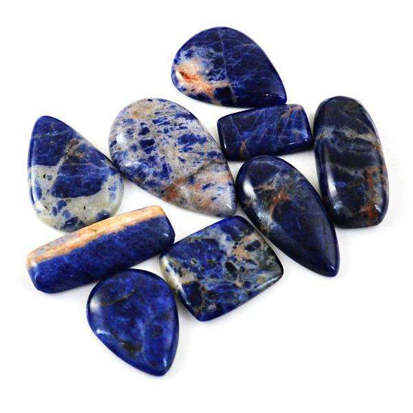 gemsmore:Natural Amazing Blue Sodalite Untreated Loose Gemstone Lot