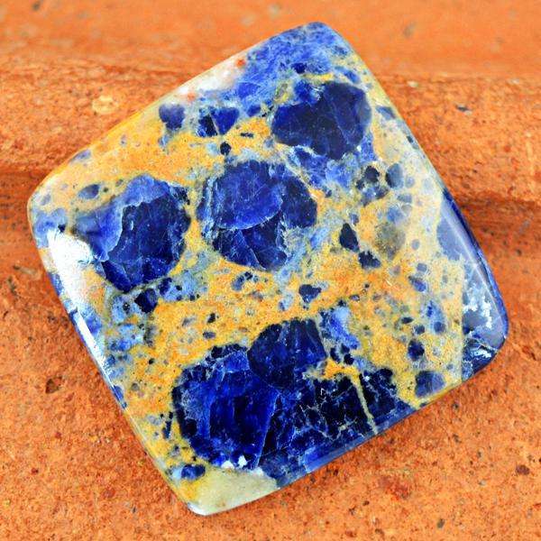 gemsmore:Natural Amazing Blue Sodalite Untreated Loose Gemstone