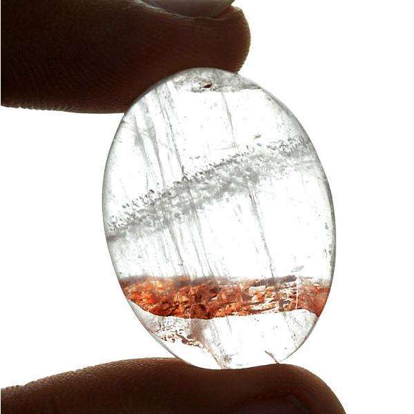 gemsmore:Natural Amazing Cherry Quartz Oval Shape Untreated Loose Gemstone