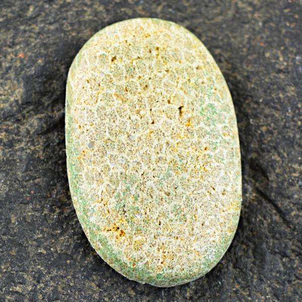 gemsmore:Natural Amazing Coral Fossil Oval Shape Untreated Loose Gemstone