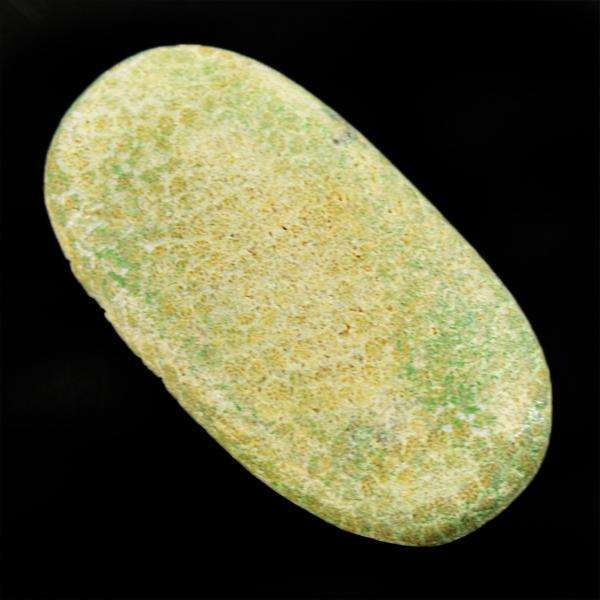 gemsmore:Natural Amazing Coral Fossil Oval Shape Untreated Loose Gemstone