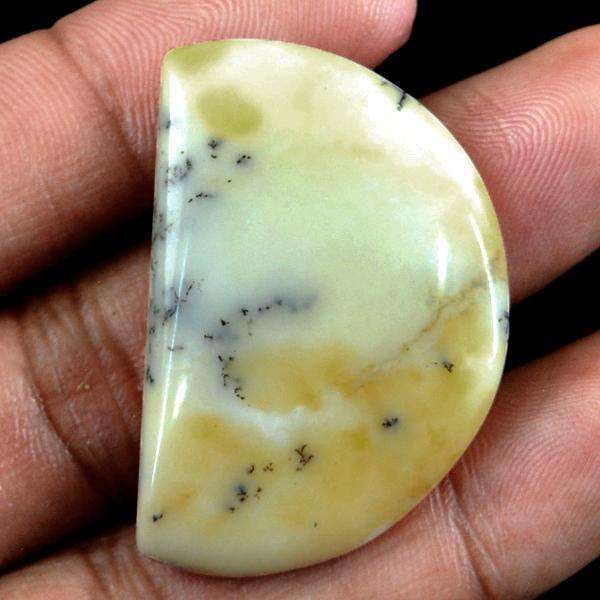 gemsmore:Natural Amazing Dendrite Opal Untreated Loose Gemstone