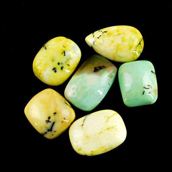gemsmore:Natural Amazing Dendrite Opal Untreated Loose Gemstone Lot