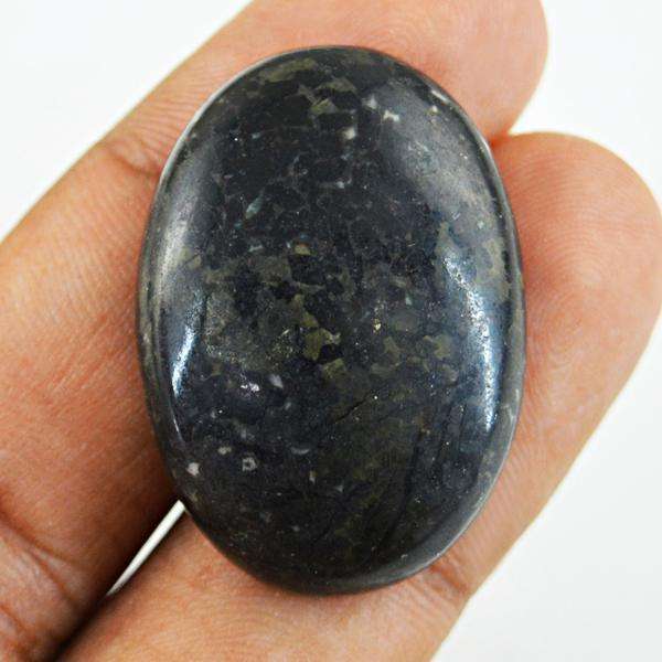 gemsmore:Natural Amazing Galaxy Jasper Oval Shape Untreated Loose Gemstone