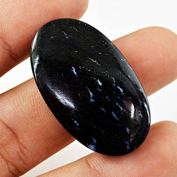 gemsmore:Natural Amazing Galaxy Jasper Oval Shape Untreated Loose Gemstone