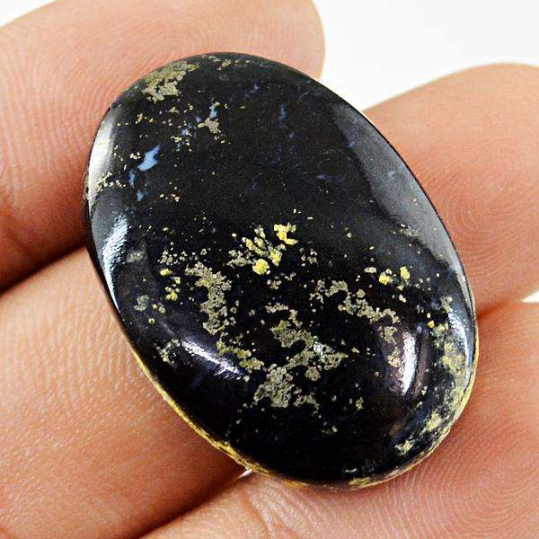 gemsmore:Natural Amazing Galaxy Jasper Oval Shape Untreated Loose Gemstone