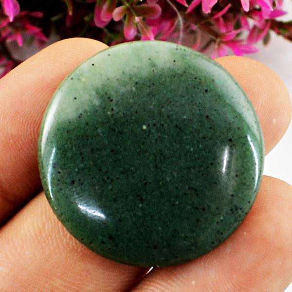 gemsmore:Natural Amazing Green Aventurine Round Shape Untreated Loose Gemstone