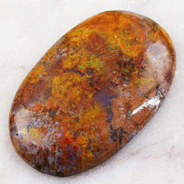 gemsmore:Natural Amazing Hungarian Agate Oval Shape Untreated Loose Gemstone