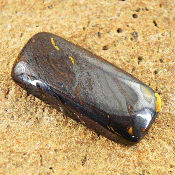 gemsmore:Natural Amazing Iron Tiger Eye Untreated Loose Gemstone