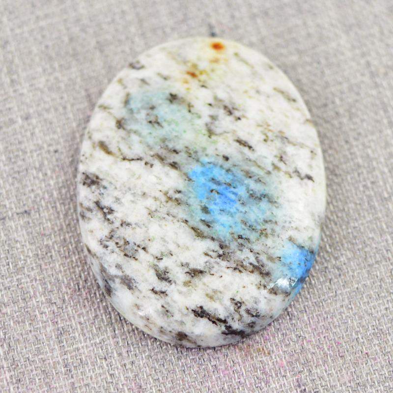 gemsmore:Natural Amazing K2 Jasper Oval Shape Genuine Gemstone