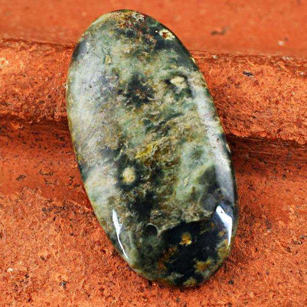 gemsmore:Natural Amazing Kambaba Jasper Oval Shape Untreated Loose Gemstone