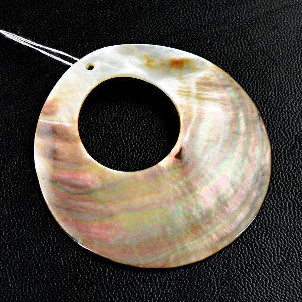 gemsmore:Natural Amazing Mother Pearl Untreated Loose Drilled Gemstone