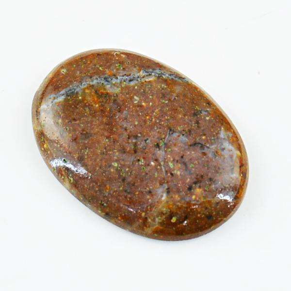 gemsmore:Natural Amazing Ocean Jasper Oval Shape Untreated Loose Gemstone
