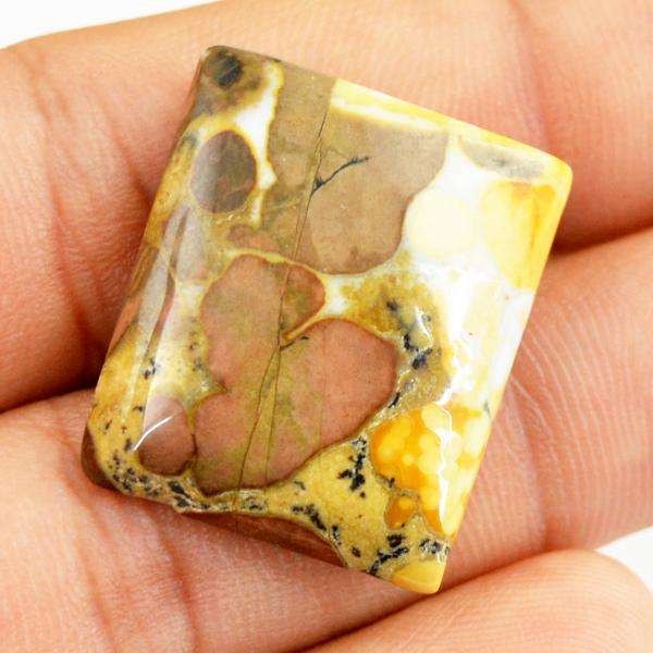 gemsmore:Natural Amazing Ocean Jasper Untreated Loose Gemstone