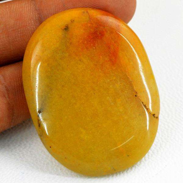 gemsmore:Natural Amazing Onyx Oval Shape Untreated Loose Gemstone