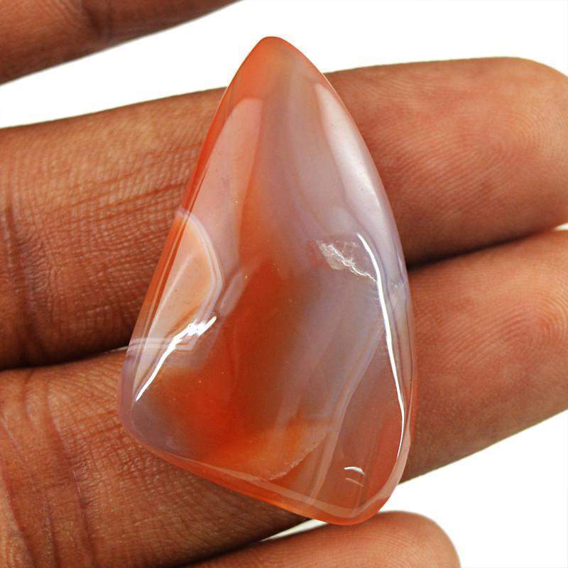 gemsmore:Natural Amazing Orange Onyx Loose Gemstone
