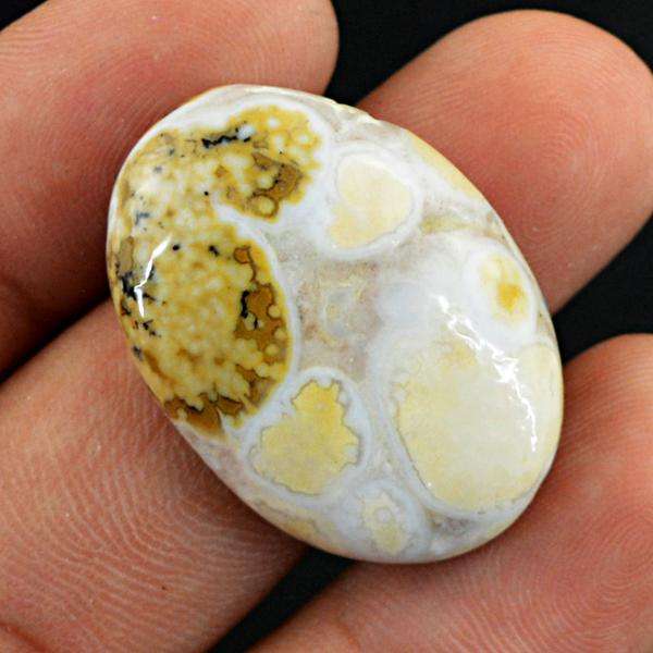 gemsmore:Natural Amazing Oval Shape Cobra Jasper Untreated Loose Gemstone