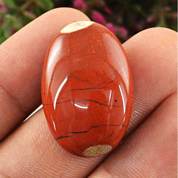 gemsmore:Natural Amazing Oval Shape Mookaite Untreated Loose Gemstone