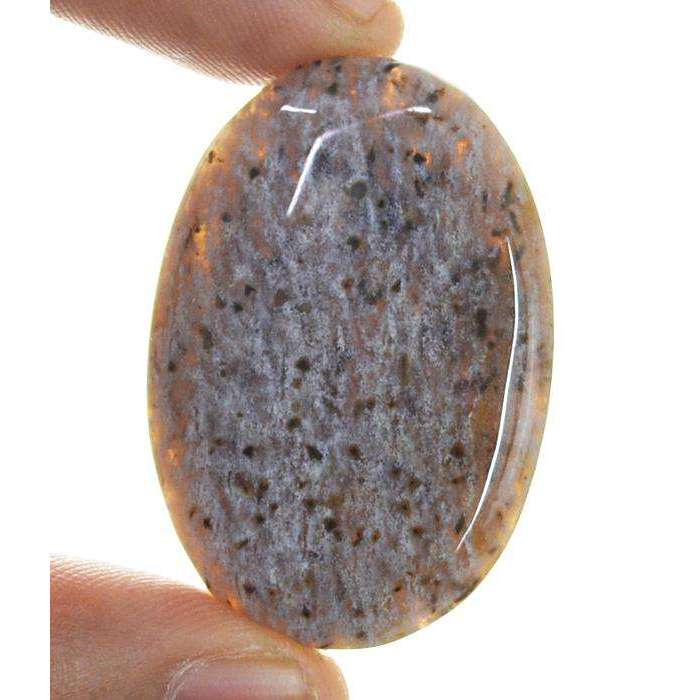 gemsmore:Natural Amazing Oval Shape Ocean Jasper Untreated Loose Gemstone