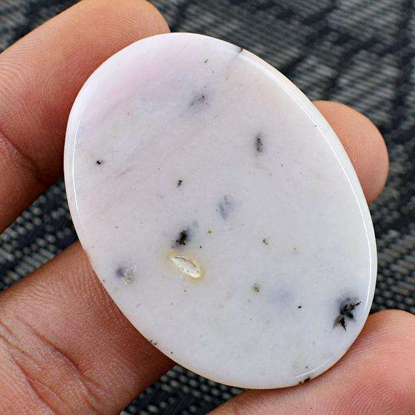gemsmore:Natural Amazing Oval Shape Pink Australian Opal Untreated Loose Gemstone