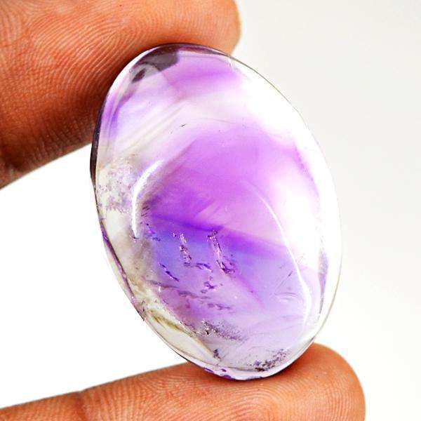 gemsmore:Natural Amazing Oval Shape Purple Ametrine Untreated Loose Gemstone