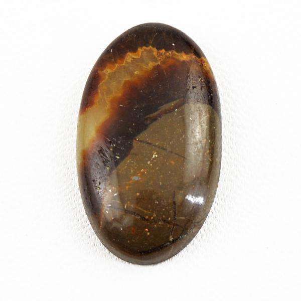gemsmore:Natural Amazing Oval Shape Septarian Agate Loose Gemstone