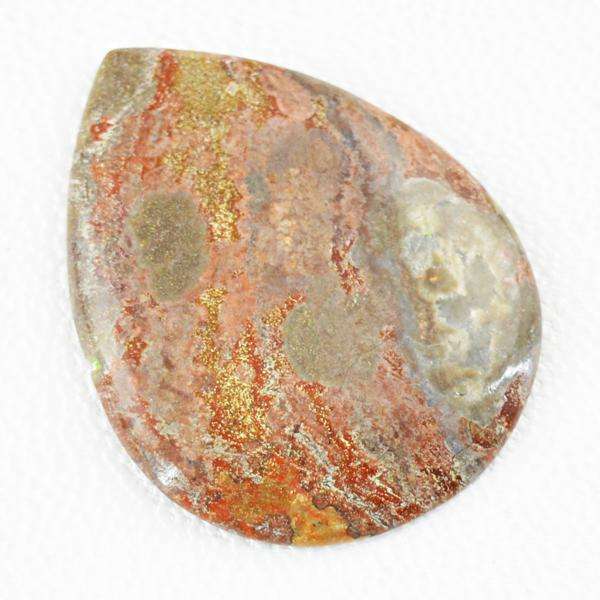 gemsmore:Natural Amazing Pear Shape Botswana Agate Untreated Loose Gemstone