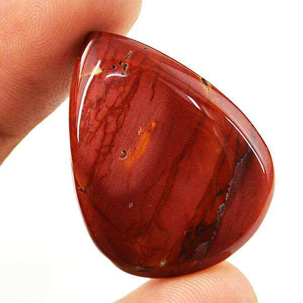 gemsmore:Natural Amazing Pear Shape Mookaite Untreated Loose Gemstone