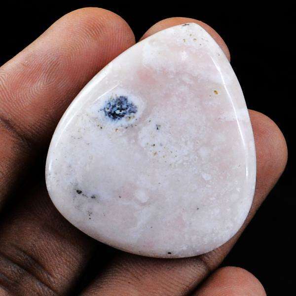gemsmore:Natural Amazing Pink Australian Opal Pear Shape Loose Gemstone