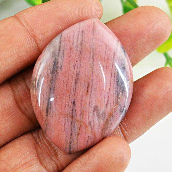 gemsmore:Natural Amazing Pink Rhodonite Untreated Loose Gemstone