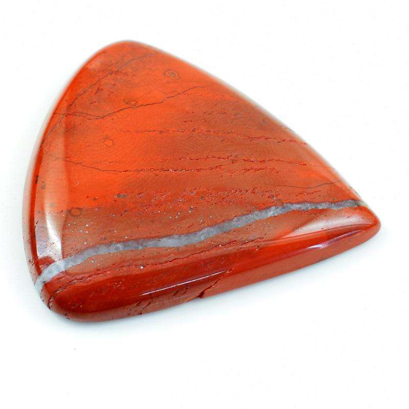 gemsmore:Natural Amazing Red Mookaite Pear Shape Gemstone