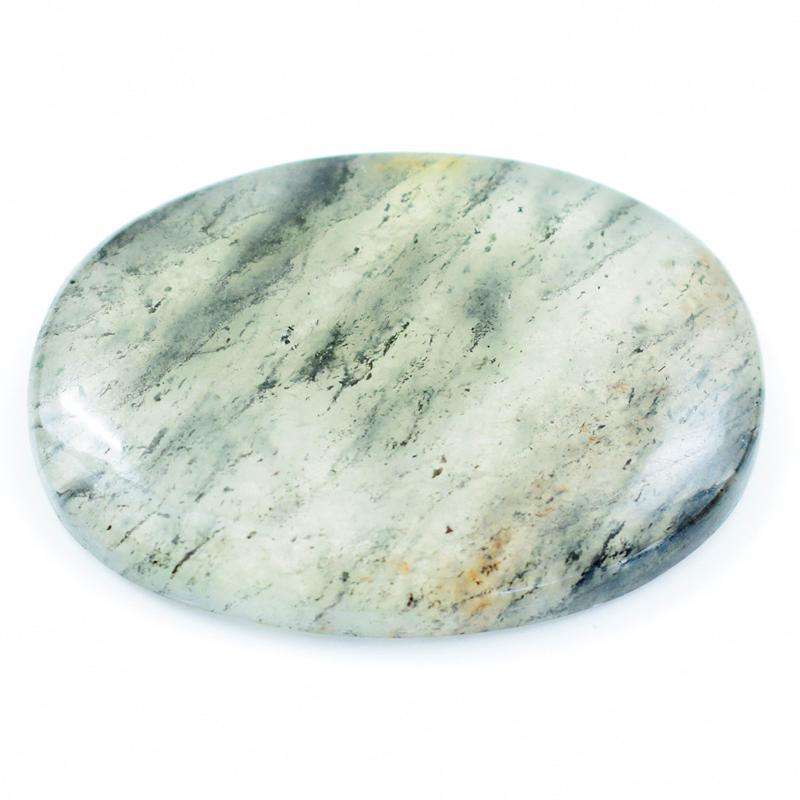 gemsmore:Natural Amazing Rutile Quartz Oval Shape Gemstone