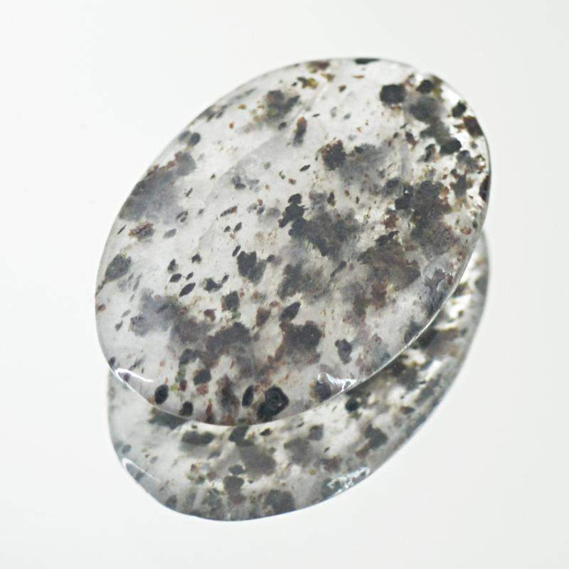 gemsmore:Natural Amazing Rutile Quartz Oval Shape Gemstone