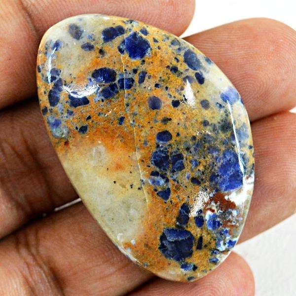 gemsmore:Natural Amazing Sodalite Untreated Loose Gemstone